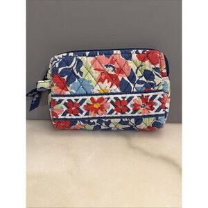 Vera Bradley Retired Pattern 2012 "Summer Cottage" Cassidy Cosmetic Bag Small